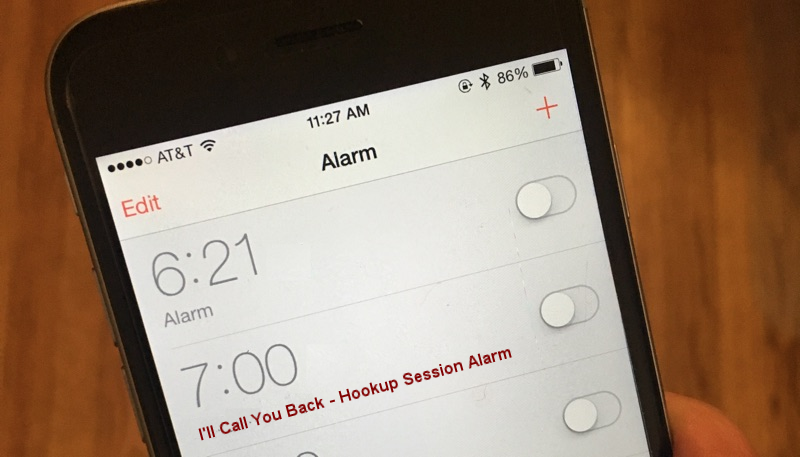 iPhone Alarm